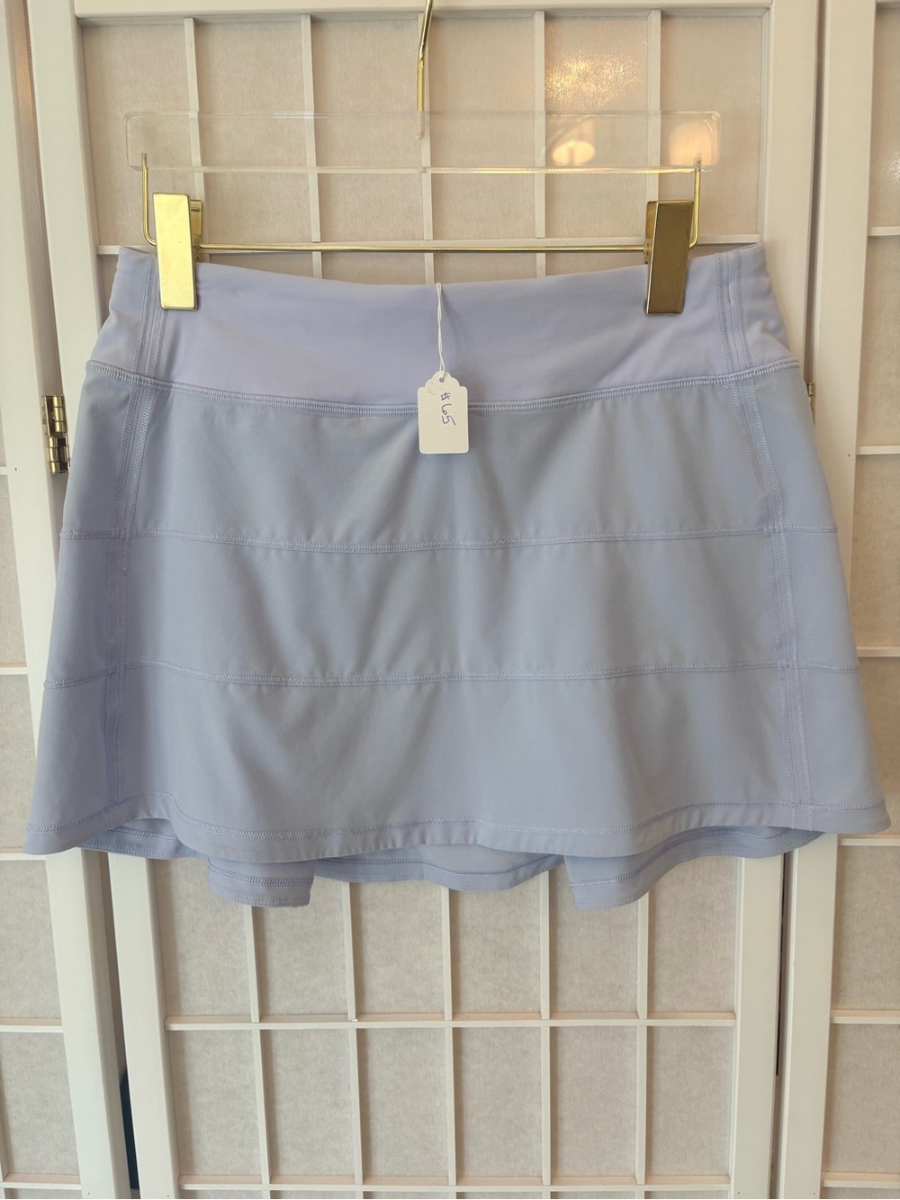 lululemon athletica Light Lavender Athletic Mini Skirt